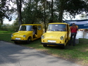 "Hier die beiden einzigen zum Verkehr zugelassenen Fahrzeuge in Österreich. Beide sind gerade fertigrestauriert  und beim 13. int. Käfertreffen in Fürstenfeld am 6. Sept. 2009 erstmals präsentiert worden. Das linke Fahrzeug ist das "Clubfahrzeug" des Käferclub Fürstenfeld, das Fahrzeug rechts stammt aus Linz und hat für dieses Zusammentreffen 300 km (in eine Richtung) zurückgelegt und das sogar mit Wohnanhänger. Die beiden Fz. wurden weitestgehend original wiederhergestellt, das Clubfahrzeug ist allerdings für 4 Personen zugelassen und hat zwei Schiebefenster im hinteren Bereich."

(Hinzugefgt: 15.09.2009, 16:22:33)